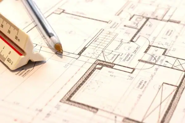 Image of architect New Milton drawings