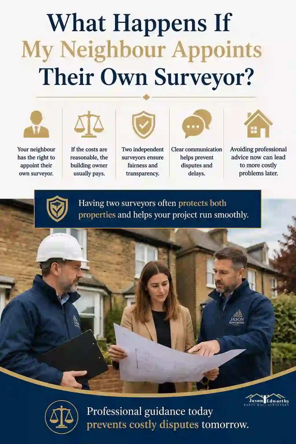What Happens If My Neighbour Appoints Their Own Surveyor New Milton?